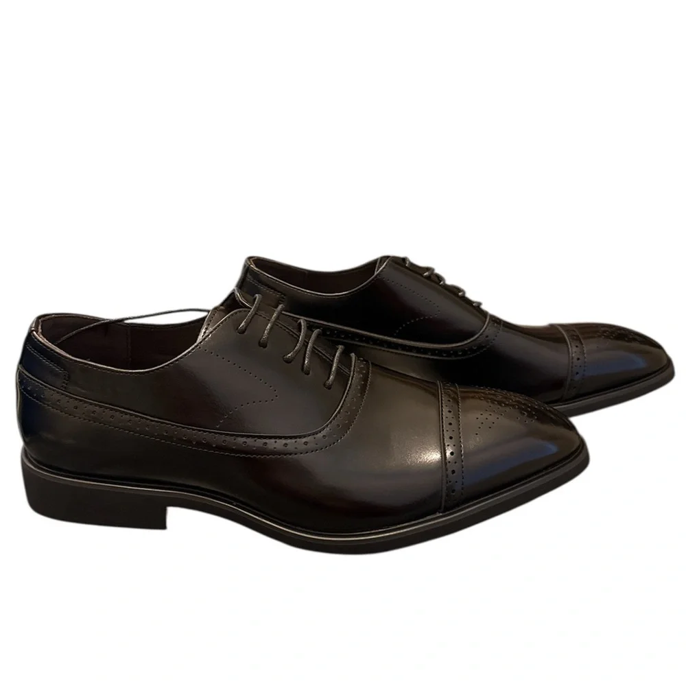NWT, Men’s Black Dress Shoes,‎ 44